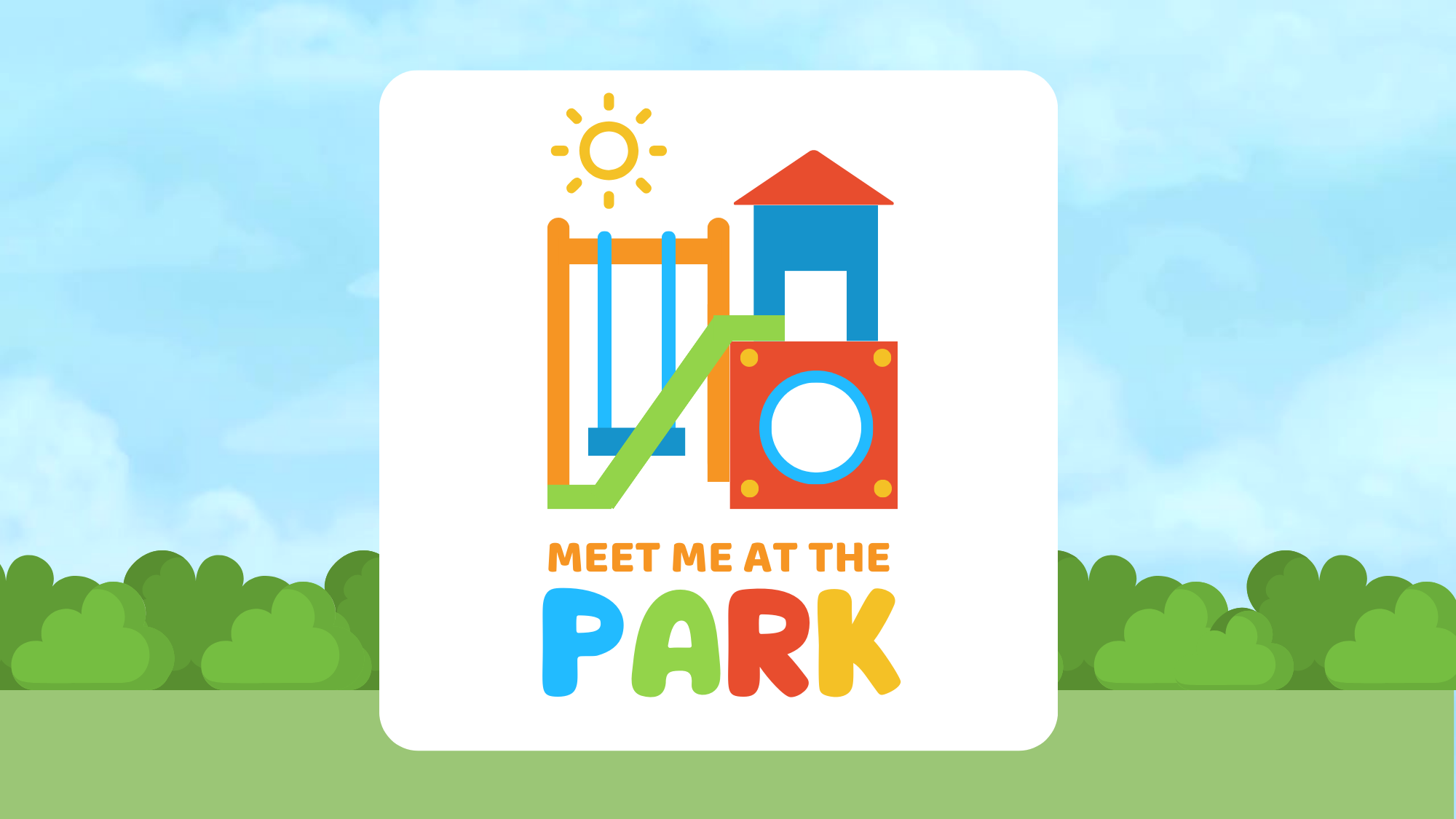 Meet Me at the Park Promotional Banner